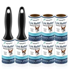 Lint Rollers for Pet Hair Extra Sticky, Dog Cat Pet Hair Remover Couch Lint R...