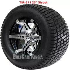 12" RHOX RX250 Wheel with Tire Combo and Club Car Golf Cart Lift Kit