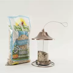 Deluxe Blend Wild Bird Food 10lb Bag Sunflower Seeds Gets Perching Ground Birds