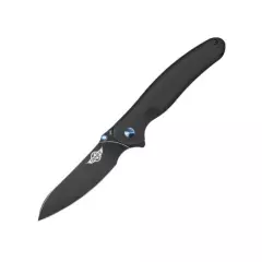 Olight Oknife Drever Folding Knife w/3.49" N690 Stainless Steel Blade, Black G10