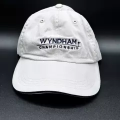 Wyndham Championship Golf Hat Tan Cotton Adult One-Size American Dry Goods Used