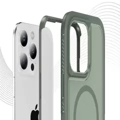 Tough Dual Layer Seam Case for iPhone 16 Pro Max - Compatible with MagSafe