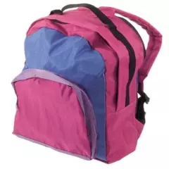 Childs Nylon Jacket Tear Drop Backpack with Folding in Back Pocket School Hiking