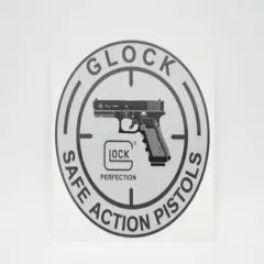 GLOCK PERFECTION FACTORY LOGO STICKER 17 19 22 23 26 27 35 43 43 44 45 48 GEN 4