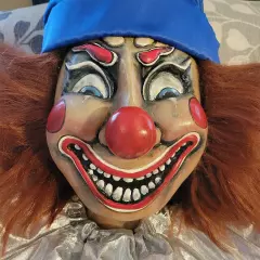 Poltergeist Clown Doll Creepy Clown Plush Doll Toys Stuffed Halloween Doll Gift