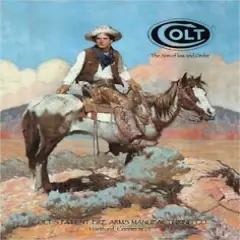 Colt Hunting Tin Metal Sign, 12.5" W x 16" H