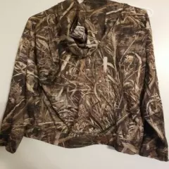 Realtree Mens Medium Hoodie Sweatshirt Light Camo Fast Ship Hunting season