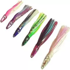 5.5" Honu Bullet head Iridescent trolling Lures