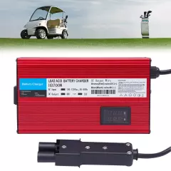 For G19-G22 Barrel 2Pin Style Plug 48 Volt 12Amp Auto Golf Cart Charger 700W 