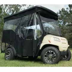 RedDot 84" 4 Passenger Black Enclosure Ezgo RXV with Versa Top