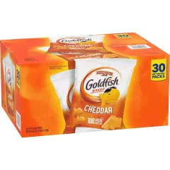 Pepperidge Farm Goldfish Cheddar Crackers, 1.5 oz. Ounce (Pack of 30) 