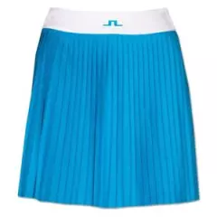 NEW 2021 J.LINDEBERG WOMEN BINX GOLF SKIRT DRESDEN BLUE LARGE