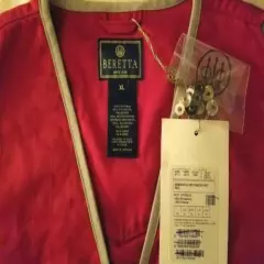 NWT ! Beretta Women's Vest Silver Pigeon Vest Red GT111-0335 ( Pick Size ) - FS