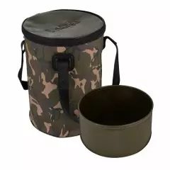 Fox Aquos Camolite Luggage Bag Bucket Bait Storage Fishing Accessory