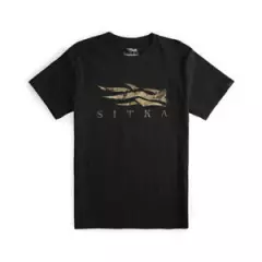 Sitka Marsh Tee Shirt Black