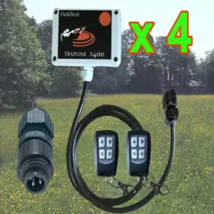 4 CHANNEL - WIRELESS REMOTE CONTROL, CLAY PIGEON TRAP RELEASE. PROMATIC, ACORN