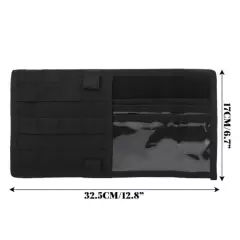 Tactical Molle Car Sun Visor Vehicle Panel Truck Organizer Pouch Bag Pocket