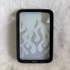 Wildflower Case Green Flames iPhone XS, X