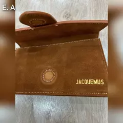 JACQUEMUS bag, NEW, natural suede