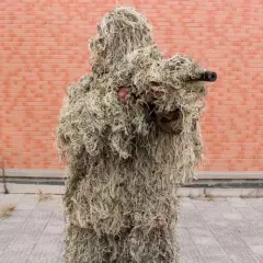 Camouflage Ghillie Suit Yowie Sniper Tactical Clothes Camo Pants Jacket Hunting