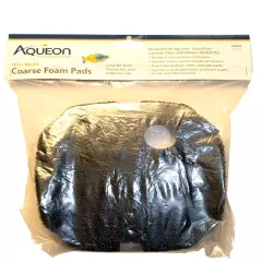 Aqueon Quietflow Coarse Foam Pad Small 2Pk Black