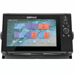 Simrad Cruise 9-9-inch GPS Chartplotter with 83/200 Transducer, Preloaded C-MAP