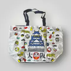 Osaka Castle Folding Travel Compact Souvenir Shopping Bag Japan Imported New