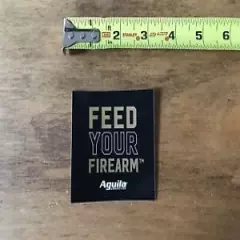 Aguila Ammo Feed Your Firearm Stickers/Decal Gun Tactical AR AK Shot Show