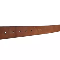 American Eagle Wide Brown Leather Work Belt - Men's Size 38