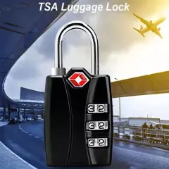 High Security TSA Approved Luggage Lock - 3 Digits Combination - Resettable