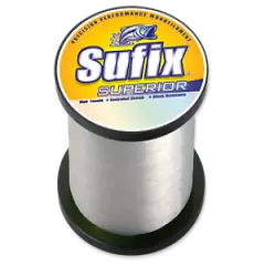 Sufix Superior Monofilament Fishing Line, 80 Lb., 1445 Yds, Clear