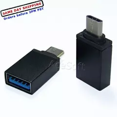 USA High Efficiency Excellent Grade A+ 2x Type C Male to USB 3.0 Female Adaptor