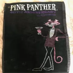 Pink Panther 40th Anniversary Golf Towel Art Created By Shag