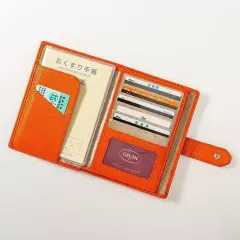 Giudi Hospital Wallet Medication Notebook Medical Card Holder Book Leather 781