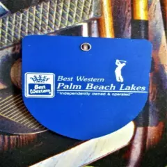 vtg - PGA Bag Tag - PALM BEACH LAKES GOLF CLUB gc - West Palm Beach FL