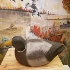 VINTAGE MICHIGSN SCHMIDT STYLE DUCK DECOY MICHIGAN 