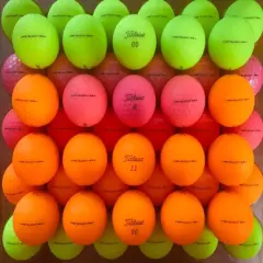 Titleist Velocity Color Only Golf Balls-Lot of 50-4A/5A High Grade Condition