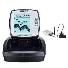 Remote Control Bait Boat Fish Finder 3.5" LCD 300m Depth Range 100M Wireless