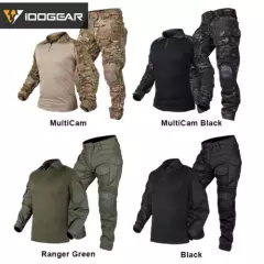 IDOGEAR G3 Combat Uniform Set Shirt & Pants BDU Airsoft Clothing MultiCam Camo