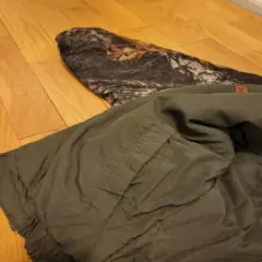 Woolrich Camouflage Hunting Jacket Mens Sz L Outdoor Guide Collection Mossy Oak