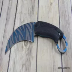 8 INCH MTECH FIXED BLADE KARAMBIT KNIFE WITH NYLON SHEATH FULL TANG 