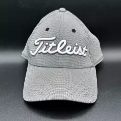 Titleist Golf Hat Gray Adult M/L A-Flex 65% Poly Used