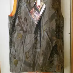 North American Edition Reversible Hunting Vest-NWT & 2nd Reversible Camo Vest LN