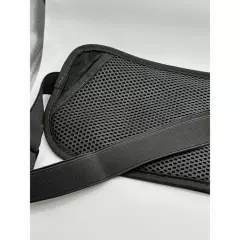 Venture 4th RFID Blocking Travel Money Belt Black Nylon Adjustable Strap & Mesh