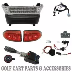 Club Car Precedent Golf Cart LED Deluxe Head Light Kit (Electric '08.5 -Up)