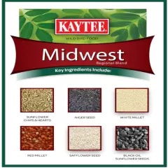 Kaytee Midwest Regional Wild Bird Food, 7 Pound