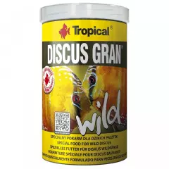 TROPICAL DISUCS GRAN WILD 110G -PELLETS - DISCUS - WILD DISCUS - CYCHLID FISH