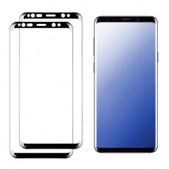 2-Pack Tempered Glass For Samsung Galaxy S8 S9 Plus Note 8 9 Screen Protector