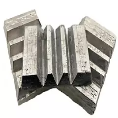 Lee 99.9% lead ingots 12.5 lbs of 1/2 lbs and 1 lbs ingots 