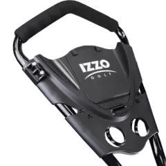 Izzo Golf Rover II 3-Wheel Push Cart - Black